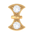 Rosec Jewels-Natural Diamond Gold Axe Earring for Tragus Piercing