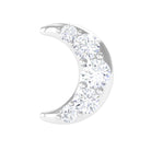 Rosec Jewels-Real Diamond Crescent Moon Cartilage Earring