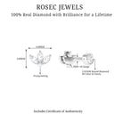 Rosec Jewels-Marquise Diamond Lotus Cartilage Earring