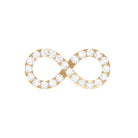 Rosec Jewels-Moissanite Gold Infinity Cartilage Earring