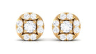 Rosec Jewels-Natural Diamond Screw Back Stud Earrings