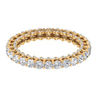 Classic Zircon Full Eternity Band Ring Zircon - ( AAAA ) - Quality - Rosec Jewels