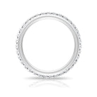 Marquise Moissanite Wide Wedding Band Moissanite - ( D-VS1 ) - Color and Clarity - Rosec Jewels