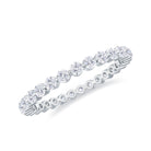 Natural Diamond Full Eternity Ring Diamond - ( HI-SI ) - Color and Clarity - Rosec Jewels