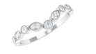 Rosec Jewels-Natural Diamond Curved Wedding Enhancer Ring