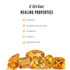 Citrine Vintage Teardrop Wedding Ring Set with Moissanite Citrine - ( AAA ) - Quality - Rosec Jewels