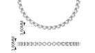 1.50 CT Zircon Tennis Bracelet Zircon - ( AAAA ) - Quality - Rosec Jewels