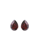 1.5 CT Pear Cut Garnet Solitaire Earrings Garnet - ( AAA ) - Quality - Rosec Jewels