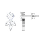 1.25 CT Minimal Zircon Stud Earrings in Prong Setting Zircon - ( AAAA ) - Quality - Rosec Jewels