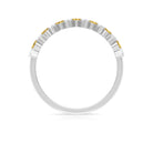 1/2 CT Classic Marquise Citrine and Diamond Half Eternity Ring Citrine - ( AAA ) - Quality - Rosec Jewels